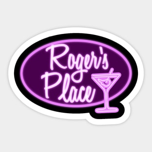 Roger's Place Sticker